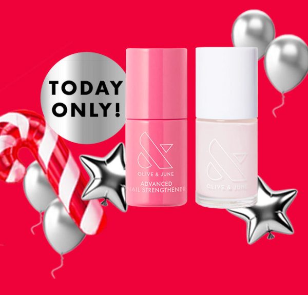 Free Advanced Strengthener + Strawberry Scone Polish